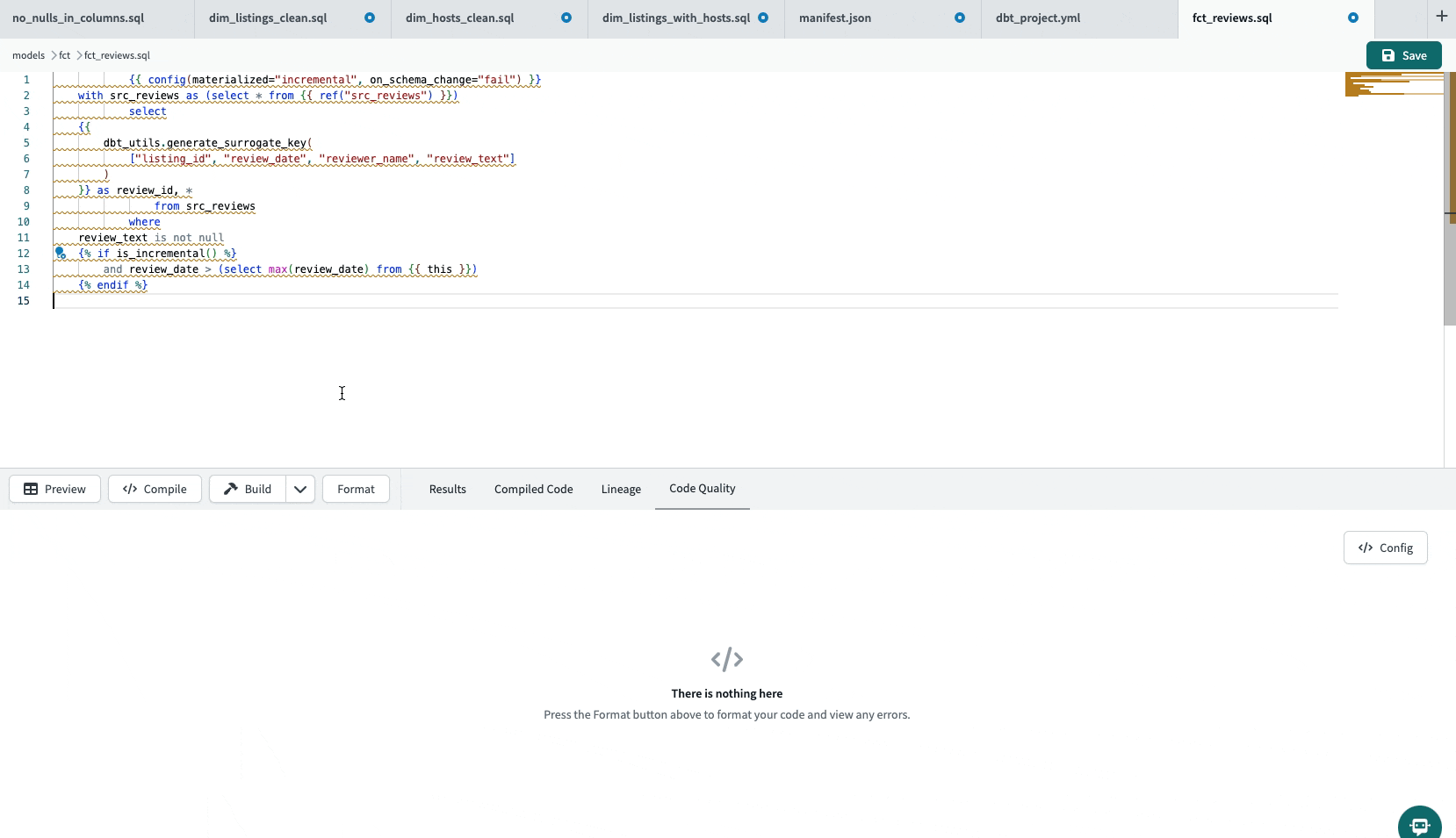 Use the Lint or Fix button in the console section to lint or auto-fix your code. Use the Lint or Fix button in the console section to lint or auto-fix your code.